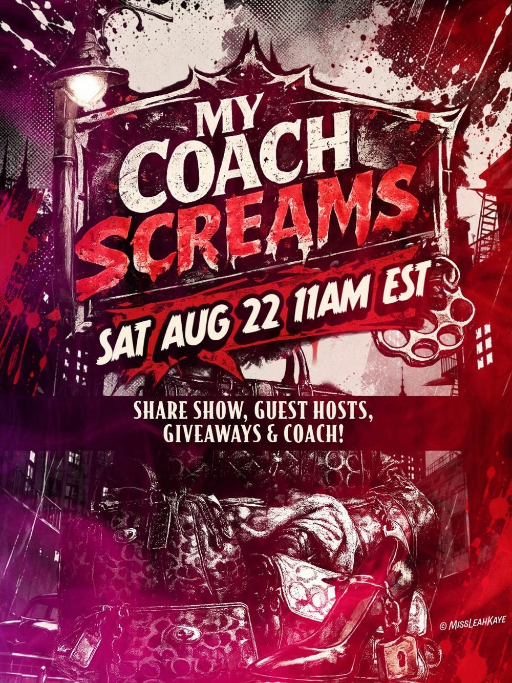 My COACH Screams 🦈 Share Show, Guest Hosts, Giveaways & more! 8/22/26 - Picture 1 of 3